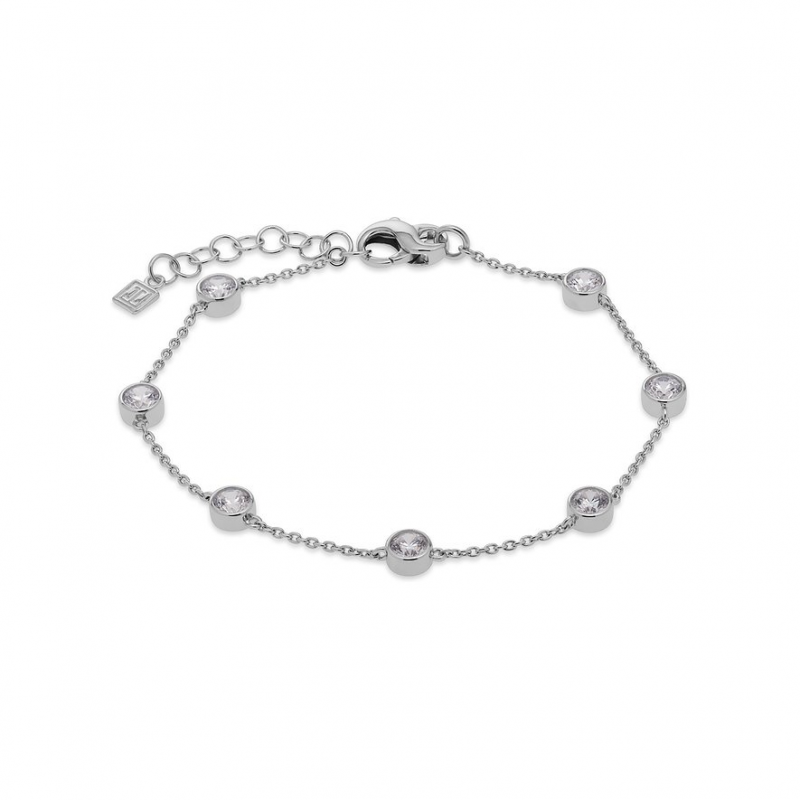 JETTE Armband CASCADE 89221753 925er Silber, recycelt
