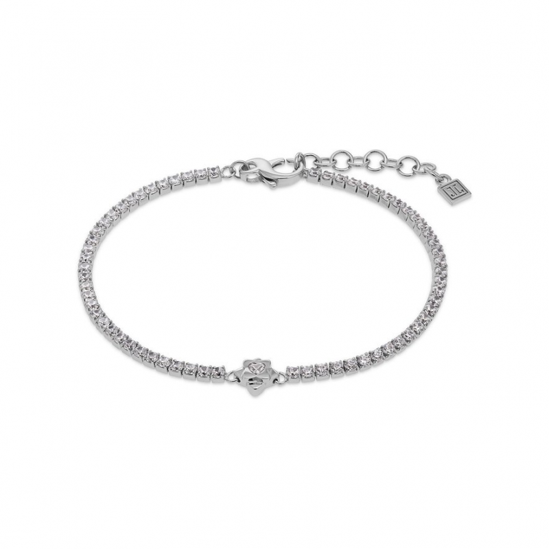 JETTE Armband FLOWERS 89221760 925er Silber, recycelt