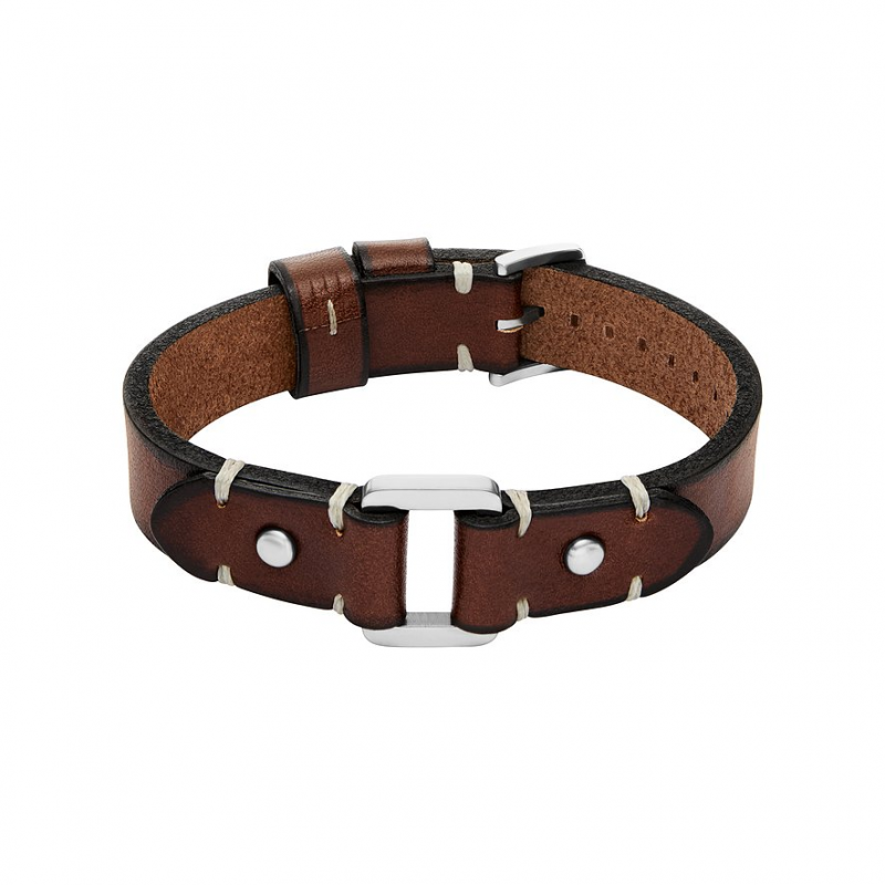 Fossil Armband Holiday 2025 JF04942040 Leder, Edelstahl – Bild 1 von 3