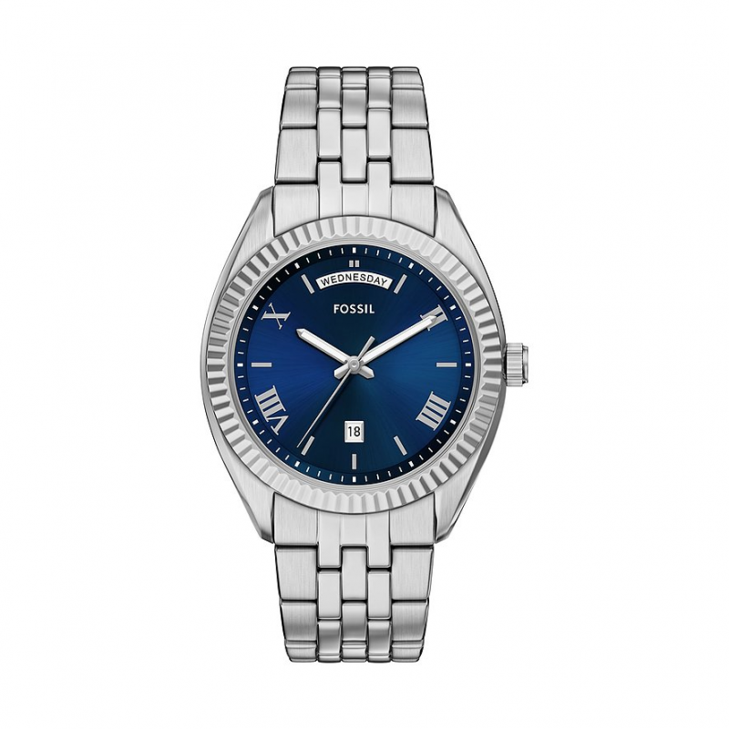 Fossil Herrenuhr Holiday 2025 FS6140 Edelstahl – Bild 1 von 3