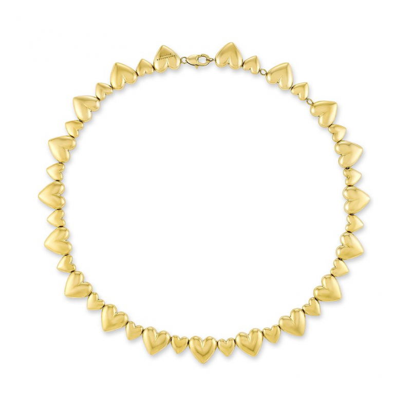 Copenhagen Studios Kette Puffy Hearts CPJ-0003-N-45 Edelstahl – Bild 1 von 3