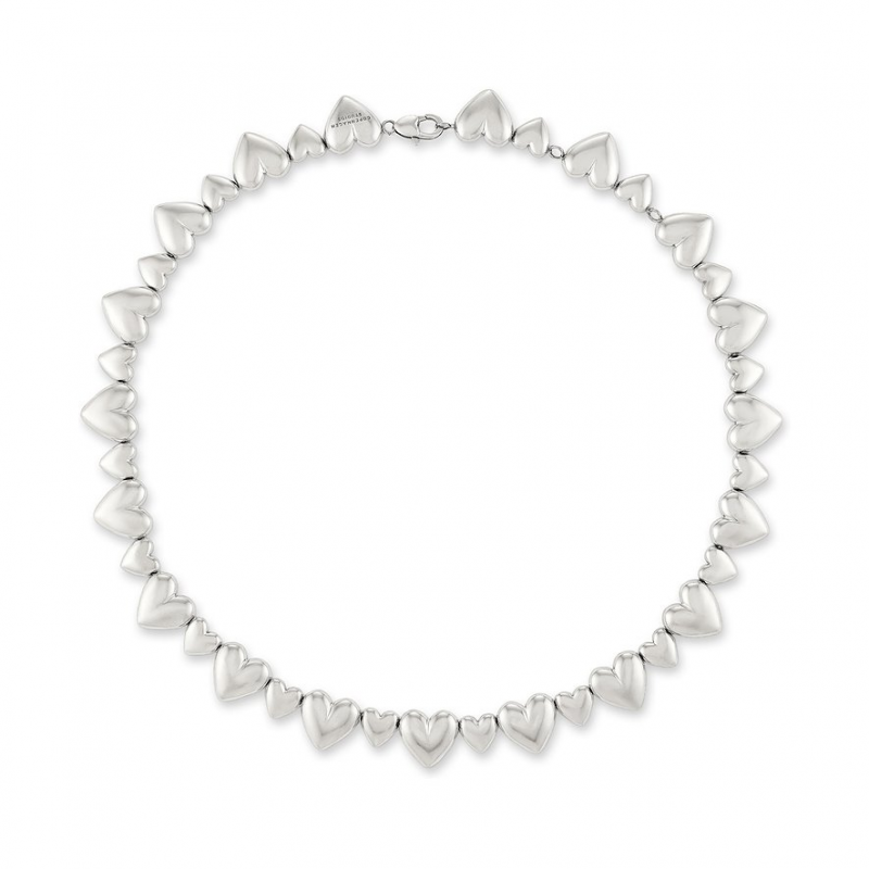 Copenhagen Studios Kette Puffy Hearts CPJ-0004-N-45 Edelstahl – Bild 1 von 3