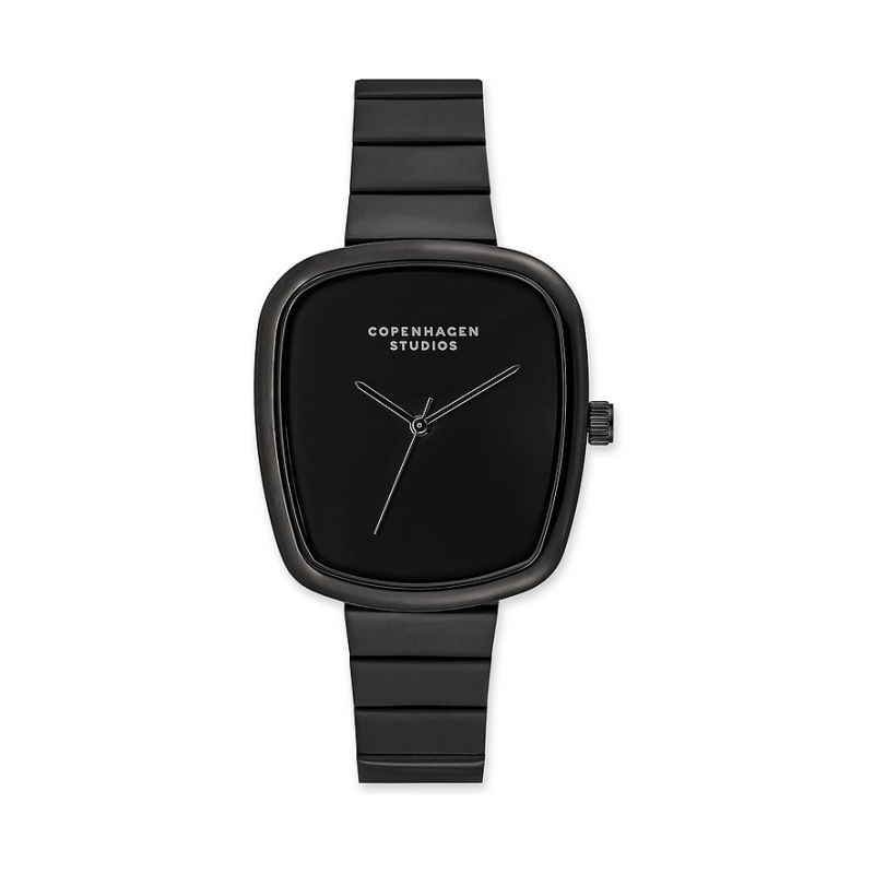 Copenhagen Studios Damenuhr Curved CPT-0004-MQ Edelstahl – Bild 1 von 3