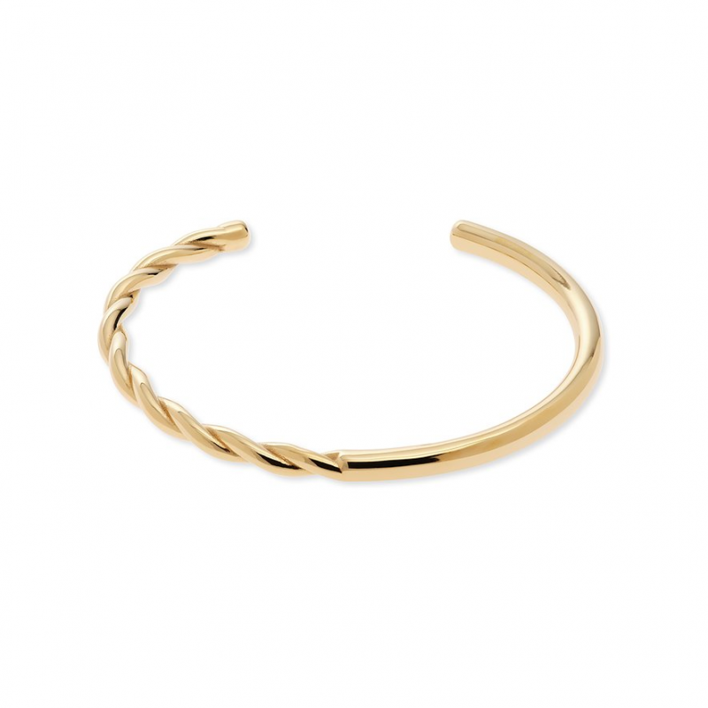 Guido Maria Kretschmer Armreif GOLDEN CURLS 89223301 Edelstahl