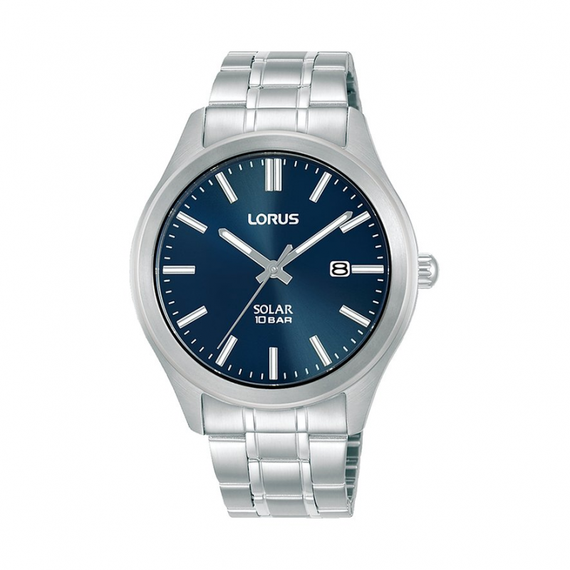 Lorus Herrenuhr Sports Solar RX389AX9 Edelstahl
