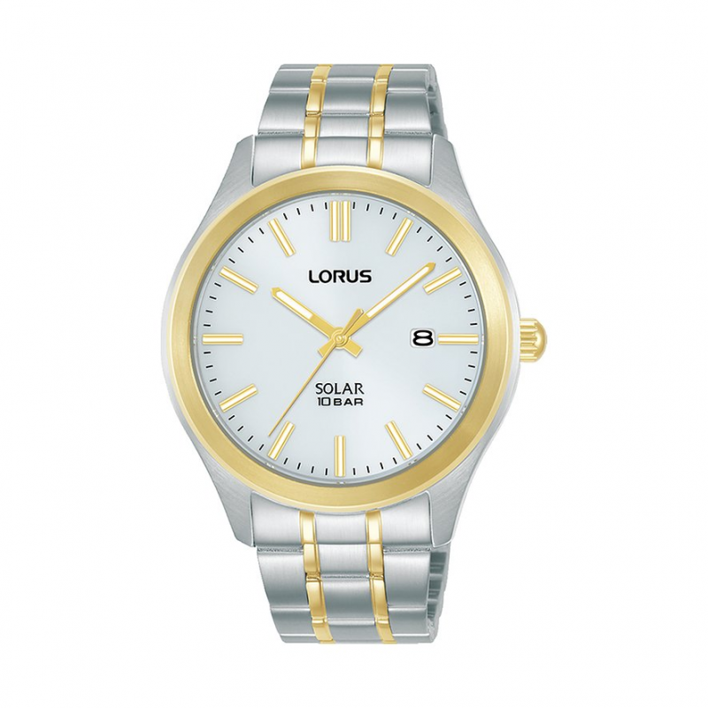 Lorus Herrenuhr Sports Solar RX394AX9 Edelstahl