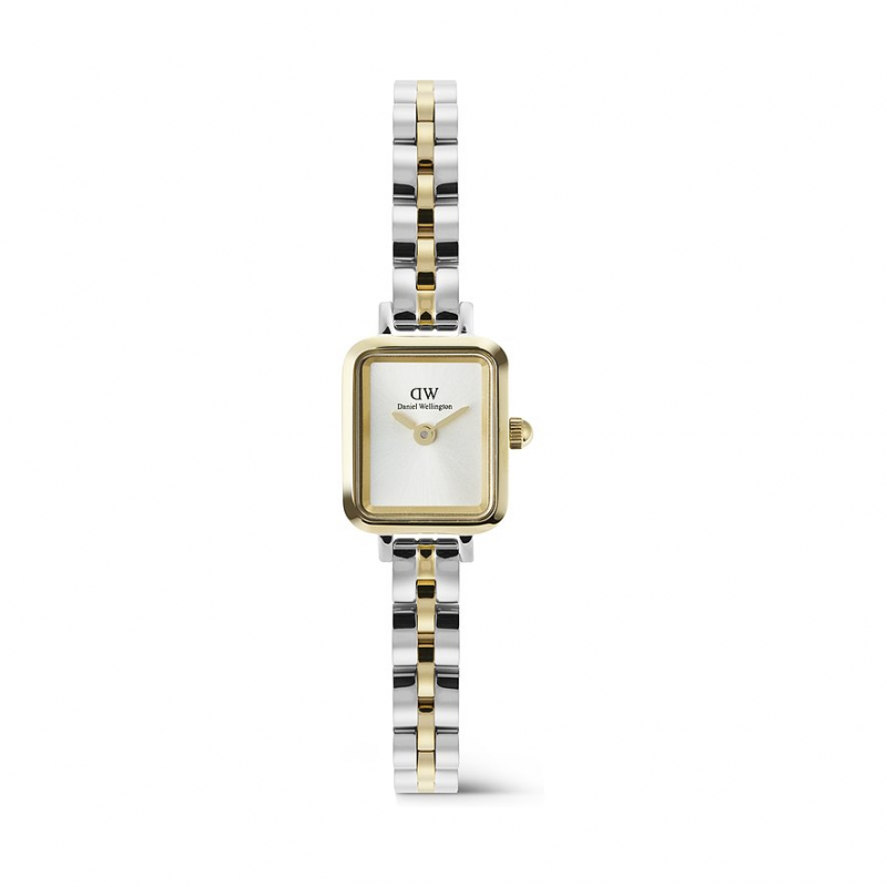 Daniel Wellington Damenuhr Quadro Mini DW.DW00100925 Edelstahl – Bild 1 von 3