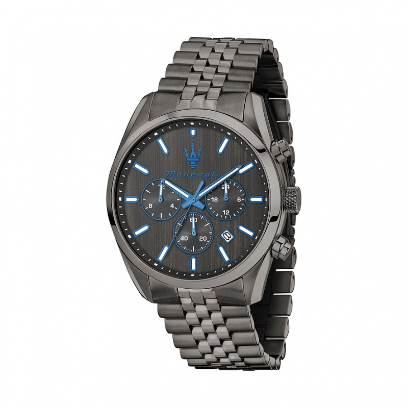 Maserati Herrenuhr Attrazione Dark Edition R8853154002 Edelstahl – Bild 1 von 3