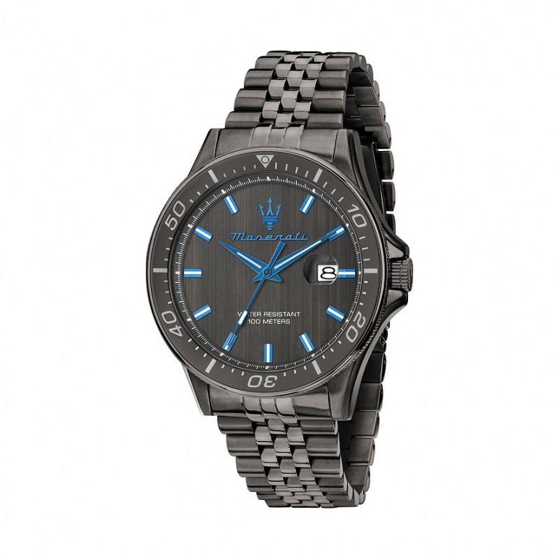 Maserati Herrenuhr Sfida Dark Edition R8853154003 Edelstahl – Bild 1 von 3