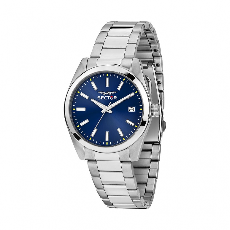 Sector Herrenuhr 240 R3253240028 Edelstahl