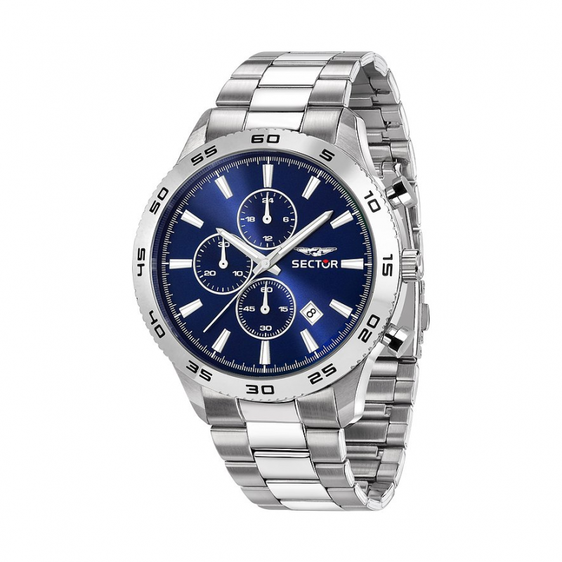 Sector Chronograph 270 R3273778011 Edelstahl