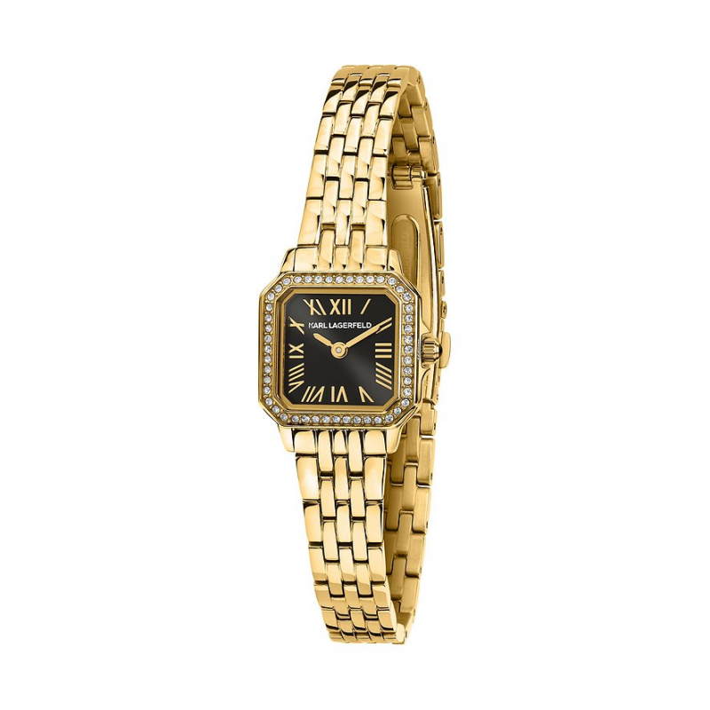 Karl Lagerfeld Damenuhr Icon Square Mini R0553111502 Edelstahl – Bild 1 von 3