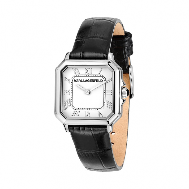 Karl Lagerfeld Damenuhr Icon Square R0551110502 Edelstahl – Bild 1 von 3
