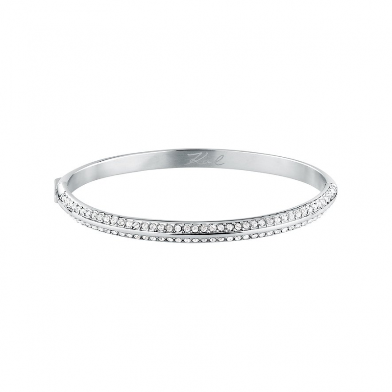 Karl Lagerfeld Armreif Bond Pave KLBJY06 Edelstahl – Bild 1 von 3