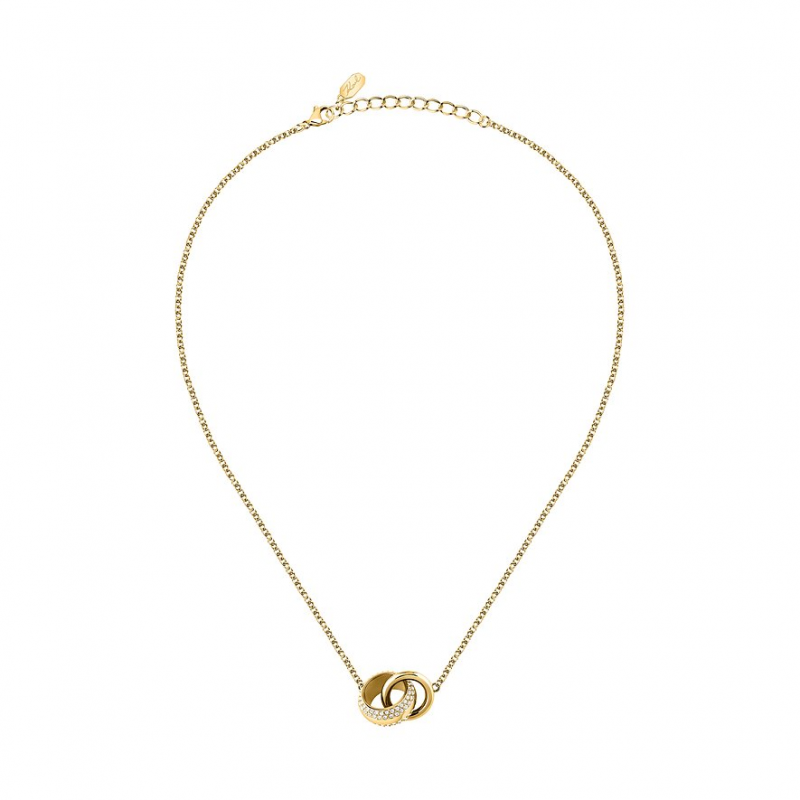 Karl Lagerfeld Kette Bond Pave KLBJY02 Edelstahl – Bild 1 von 3