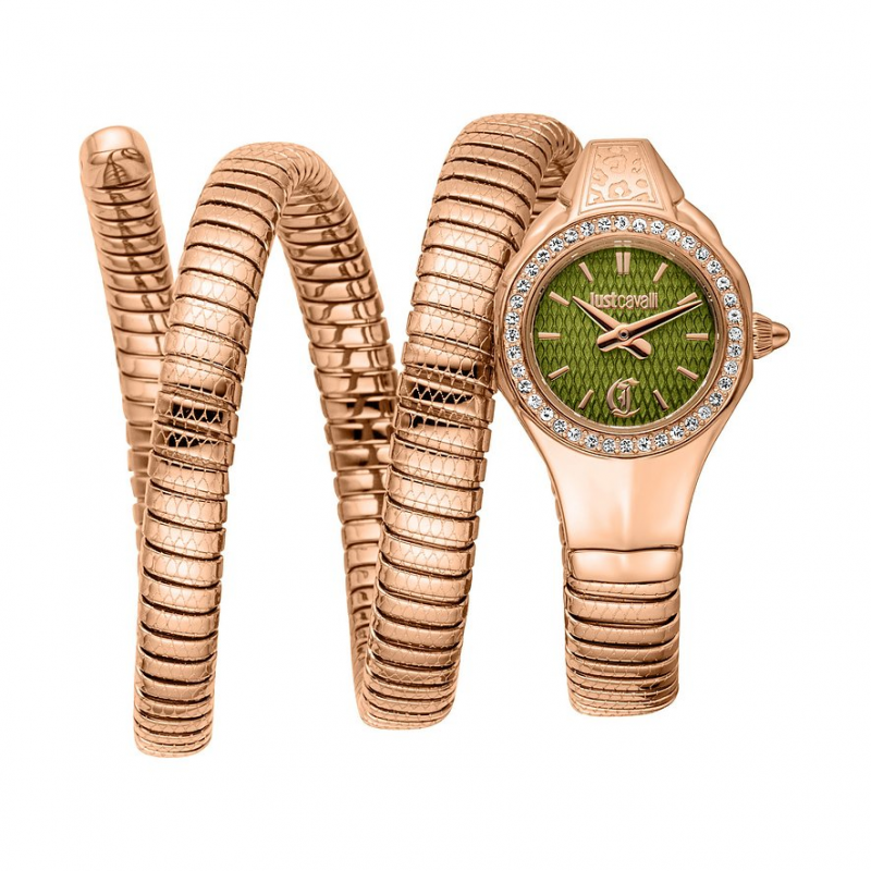 Just Cavalli Damenuhr Signature Snake JC1L355M0045 Edelstahl – Bild 1 von 3