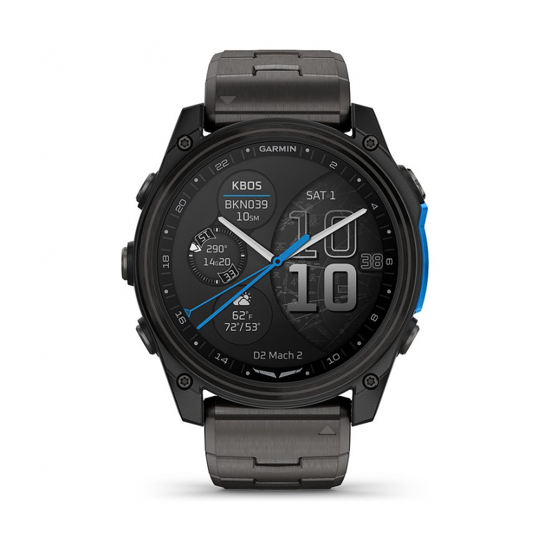 Garmin Smartwatch D2™ Mach 010-02905-31 Titan – Bild 1 von 3