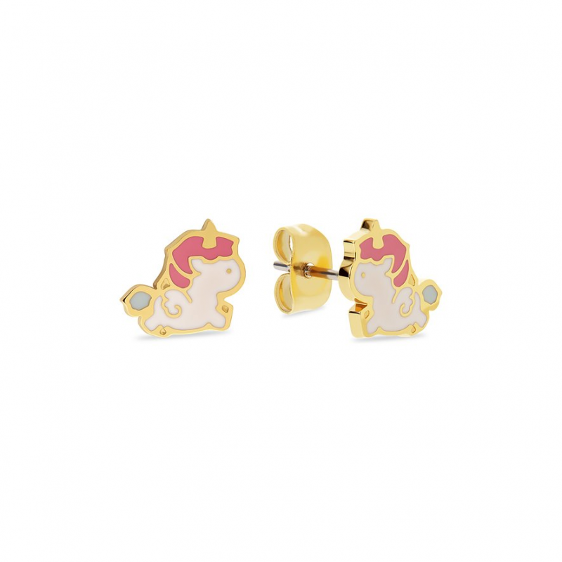 FAVS Little Friends Kinderohrring 89225050 Edelstahl, Emaille