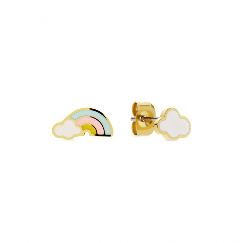 FAVS Little Friends Kinderohrring 89225051 Edelstahl, Emaille