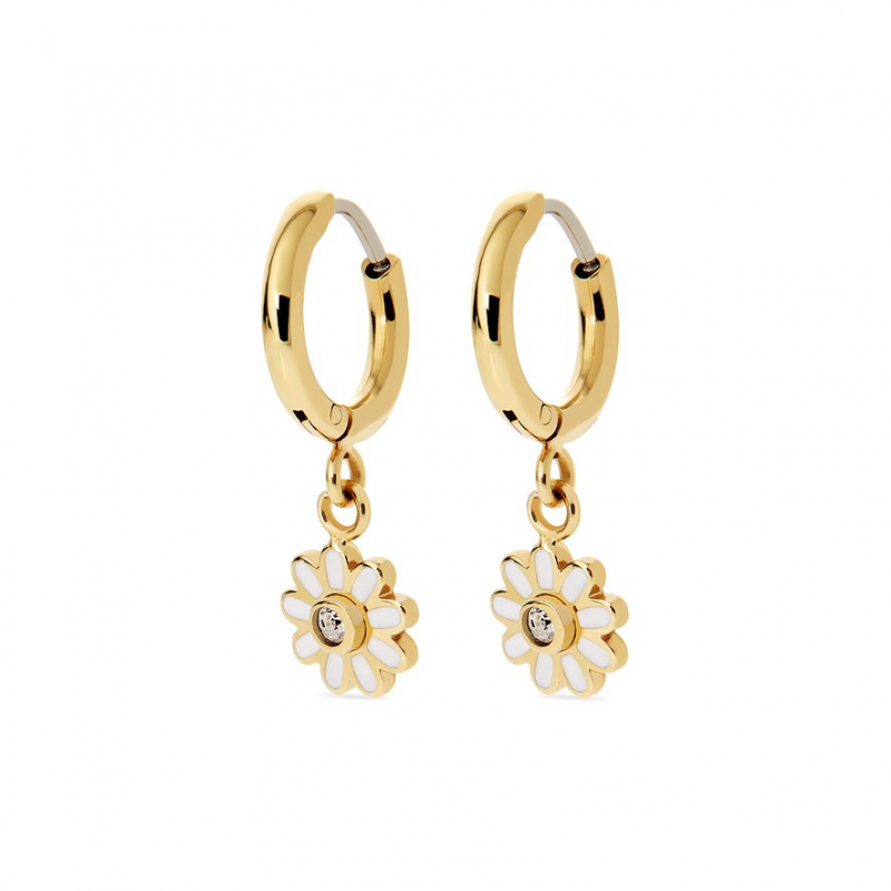 FAVS Little Friends Creolen 89225057 Edelstahl, Emaille