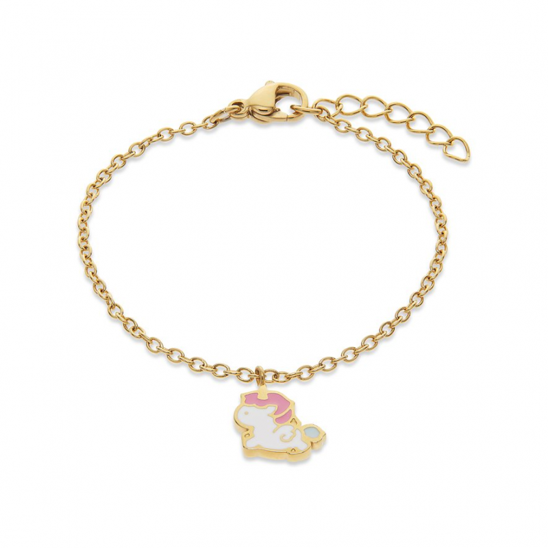 FAVS Little Friends Armband 89225060 Edelstahl, Emaille