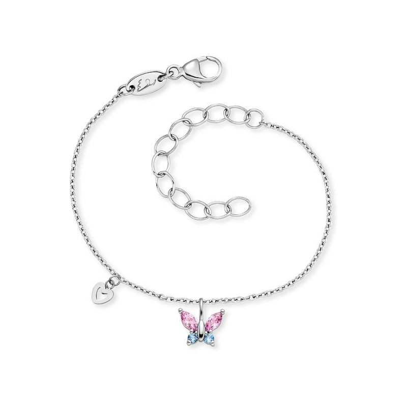 Engelsrufer Armband HEBS-BUTTERFLY1-ZIM Edelstahl, Farbstein