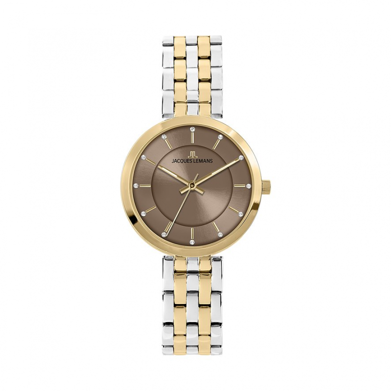 Jacques Lemans Damenuhr Elegance 1-2211D Edelstahl – Bild 1 von 2