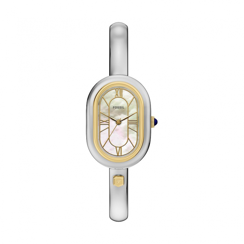 Fossil Damenuhr SLOAN ES5455 Edelstahl – Bild 1 von 3