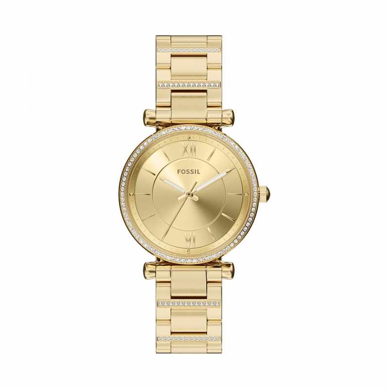 Fossil Damenuhr CARLIE ES5465 Edelstahl – Bild 1 von 3