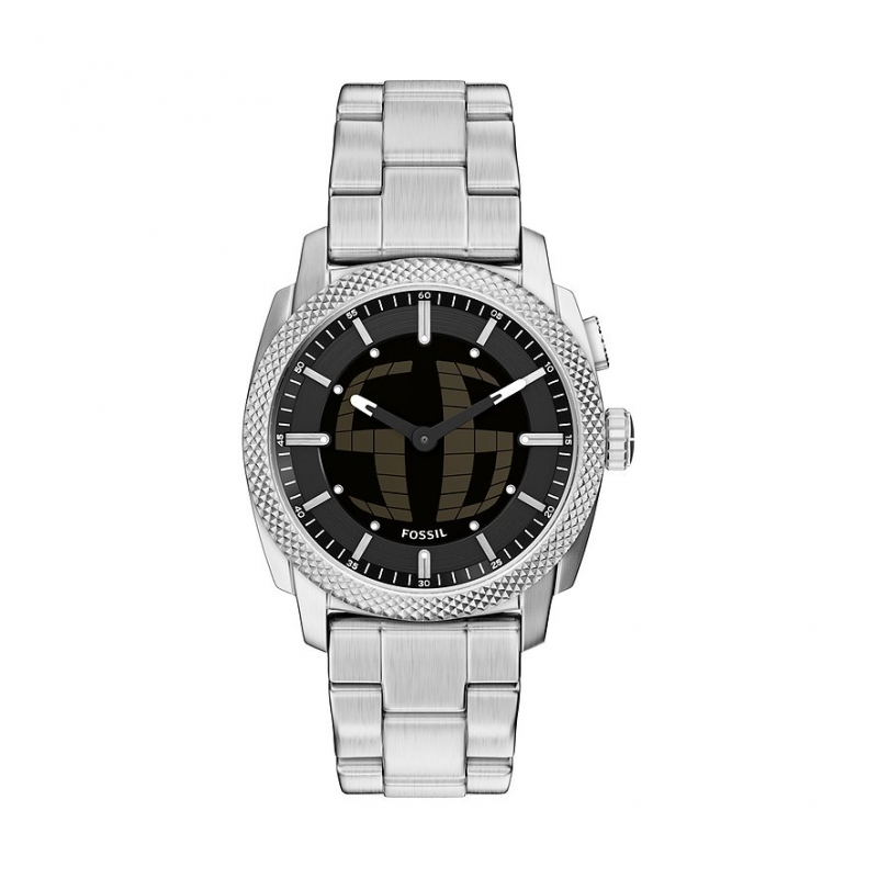 Fossil Herrenuhr MACHINE BIG TIC FS6155 Edelstahl – Bild 1 von 3