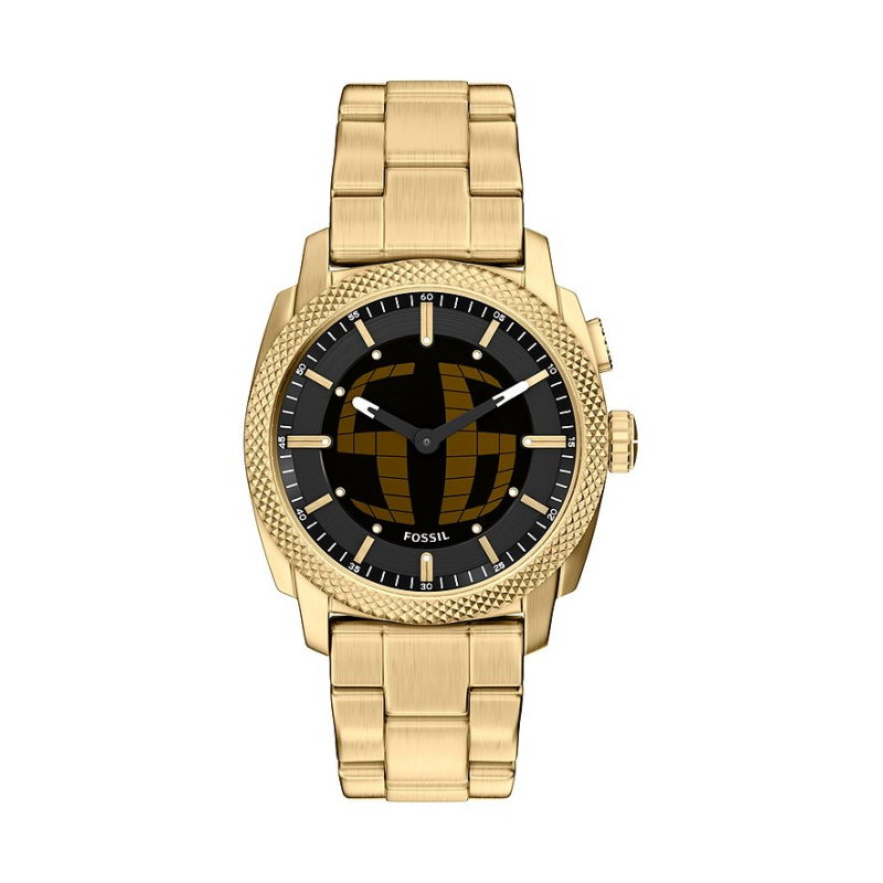 Fossil Herrenuhr MACHINE BIG TIC FS6157 Edelstahl – Bild 1 von 3