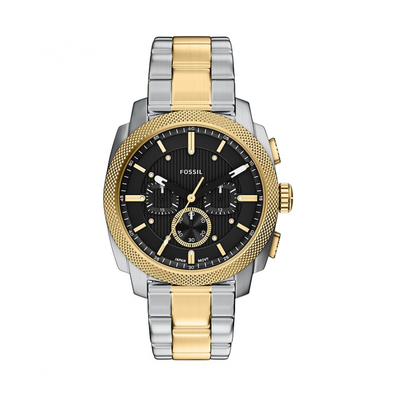 Fossil Chronograph MACHINE FS6159 Edelstahl – Bild 1 von 3