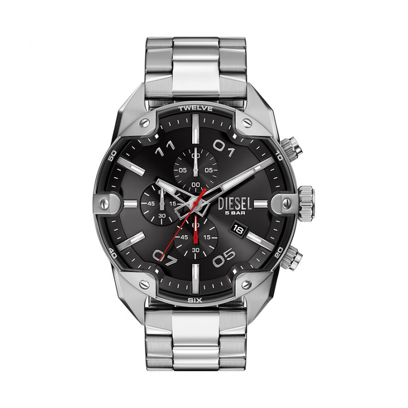 Diesel Chronograph SPIKED DZ4709 Edelstahl – Bild 1 von 3