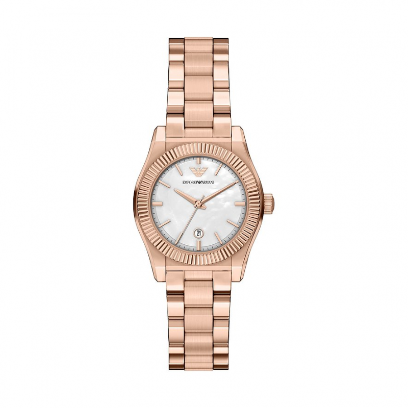 Emporio Armani Damenuhr AR11762 Edelstahl – Bild 1 von 3
