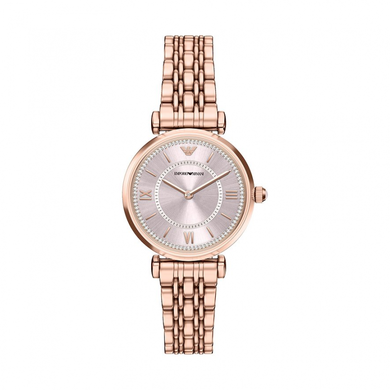 Emporio Armani Damenuhr AR11767 Edelstahl – Bild 1 von 3