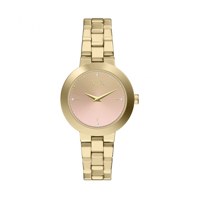 Armani Exchange Damenuhr AX5182 Edelstahl – Bild 1 von 3