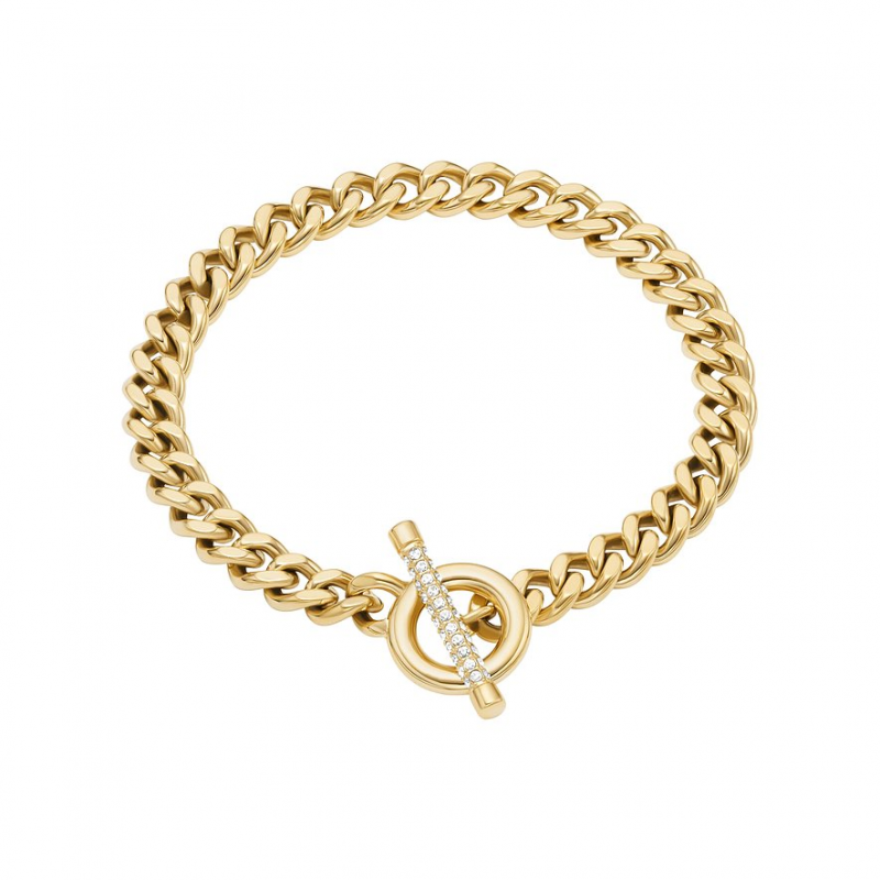 Fossil Armband CARLIE T-BAR JF04957710 Edelstahl – Bild 1 von 3