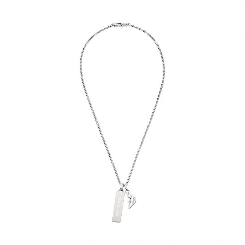 Emporio Armani Kette EAGLE LOGO EGS3306040 Edelstahl – Bild 1 von 2