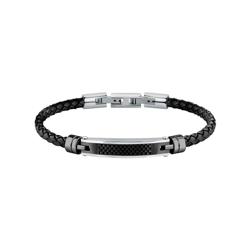 Morellato Armband Moody SQH59 Edelstahl, Leder – Bild 1 von 3