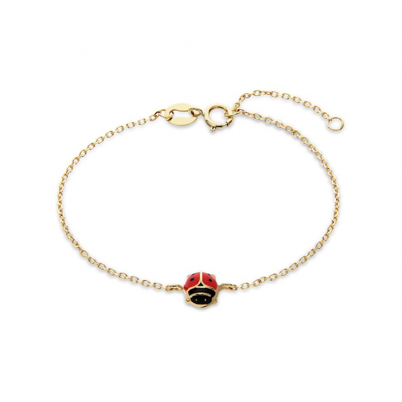 FAVS Little Friends Armband 89226795 375er Gelbgold