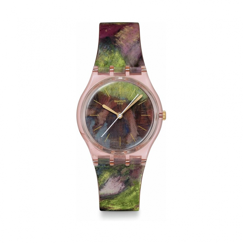 Swatch Unisexuhr 2601 SWATCH X GUGGENHEIM SO28Z131 Kunststoff – Bild 1 von 3