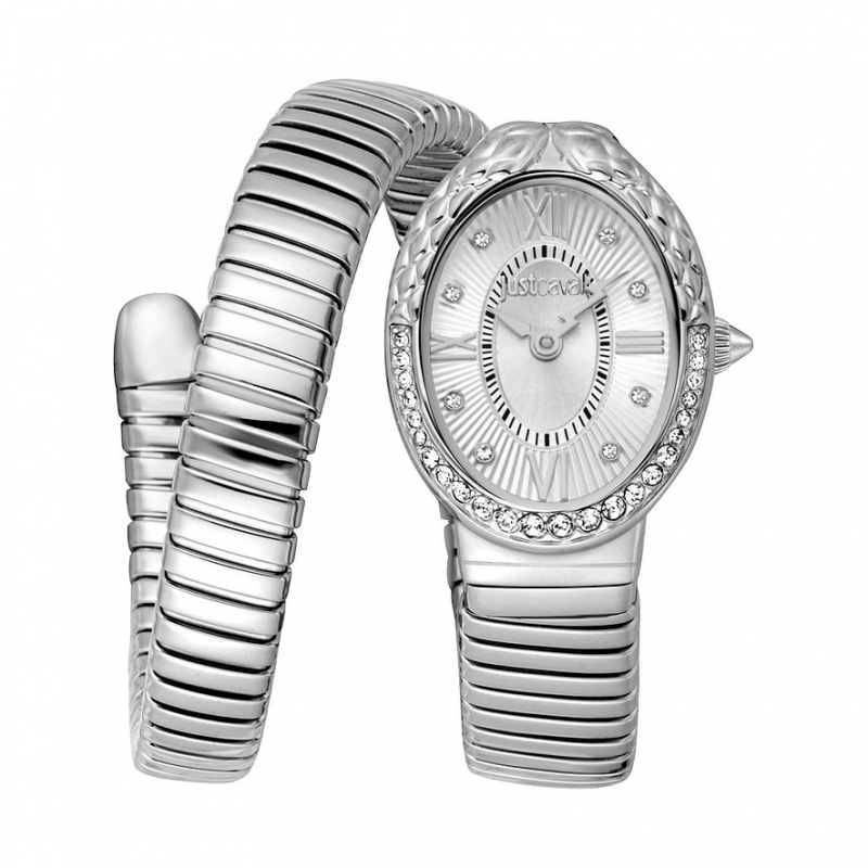 Just Cavalli Damenuhr Signature Snake JC1L390M0015 Edelstahl – Bild 1 von 3