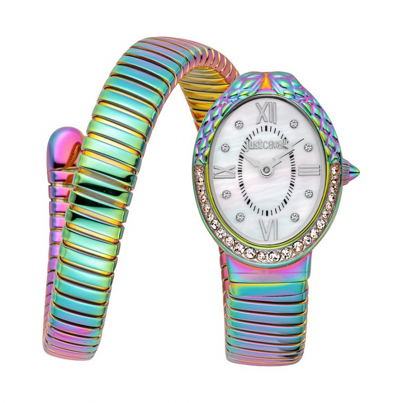 Just Cavalli Damenuhr Signature Snake JC1L390M0075 Edelstahl – Bild 1 von 3