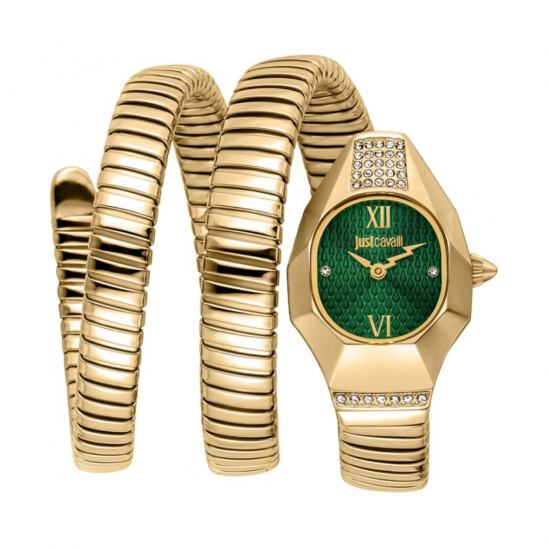 Just Cavalli Damenuhr Signature Snake JC1L397M0045 Edelstahl – Bild 1 von 3