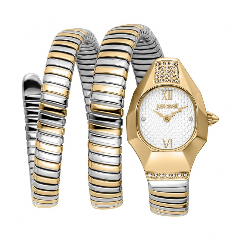 Just Cavalli Damenuhr Signature Snake JC1L397M0065 Edelstahl – Bild 1 von 3