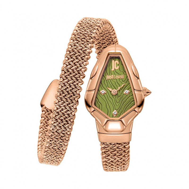 Just Cavalli Damenuhr Signature Snake JC1L426M0045 Edelstahl – Bild 1 von 3