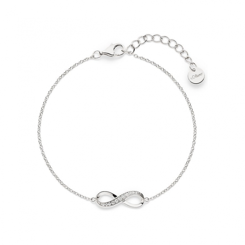 s.Oliver Armband SOJ-0292-B-20 925er Silber – Bild 1 von 2