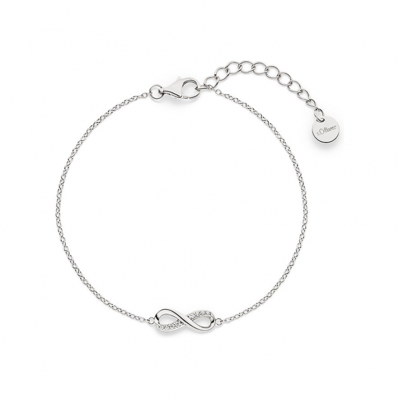 s.Oliver Armband SOJ-0294-B-20 925er Silber – Bild 1 von 2