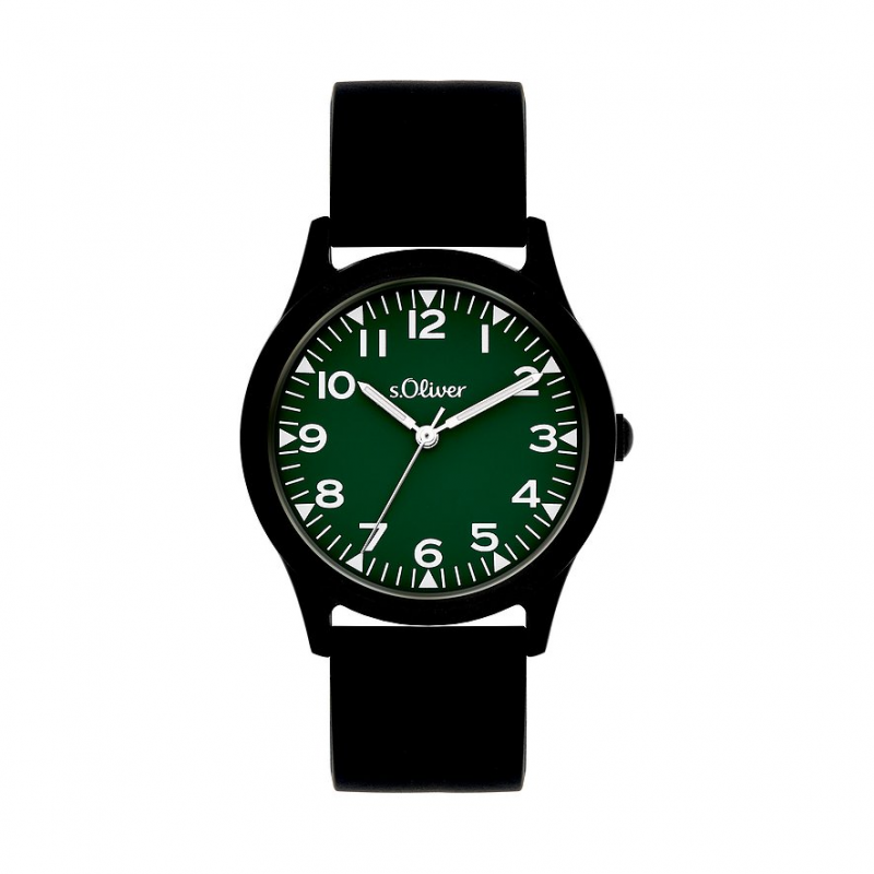 s.Oliver Kinderuhr schlicht und cool SO-4525-PQ Metall – Bild 1 von 2