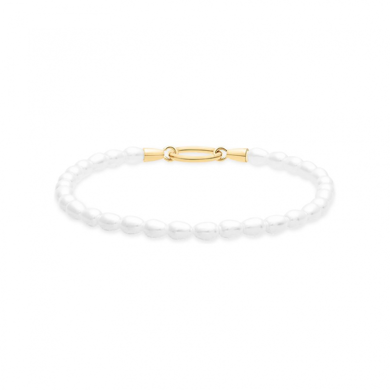 Tamaris Armband TJ-0759-B-18 Edelstahl, Perle – Bild 1 von 2